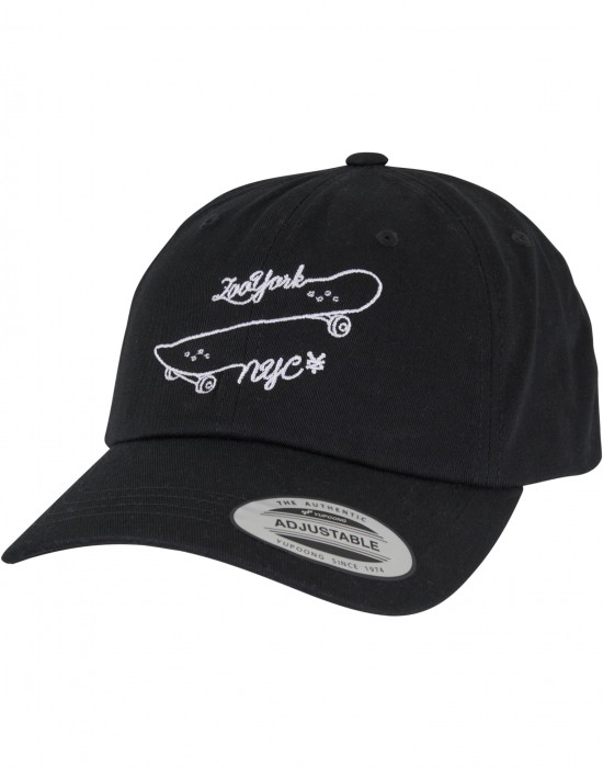 Шапка с козирка Zoo York Skating Dad Cap black one size Шапка с козирка Zoo York Skating Dad Cap black one size