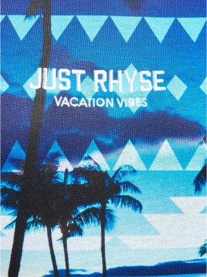 Тениска Just Rhyse Palm Coast T-Shirt blue XXL Тениска Just Rhyse Palm Coast T-Shirt blue XXL