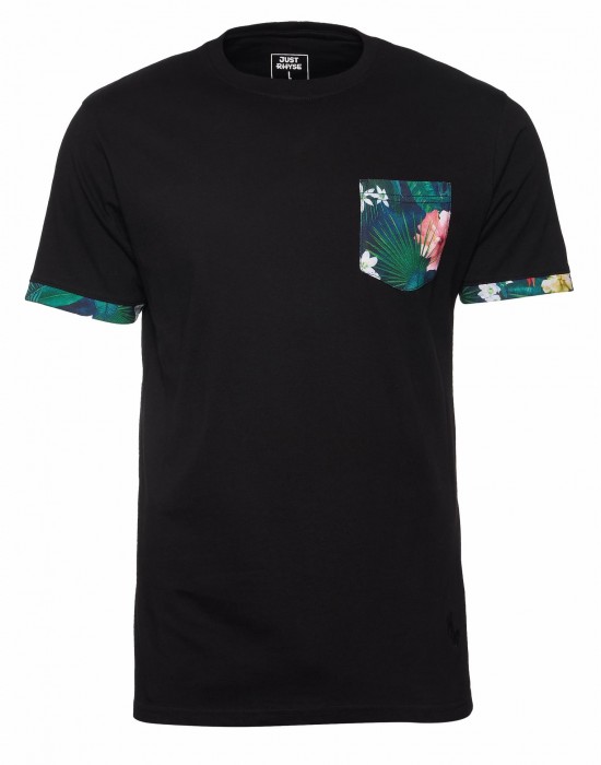 Тениска Just Rhyse Granada T-Shirt black XXL Тениска Just Rhyse Granada T-Shirt black XXL