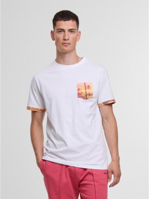 Тениска Just Rhyse Granada T-Shirt white XXL Тениска Just Rhyse Granada T-Shirt white XXL