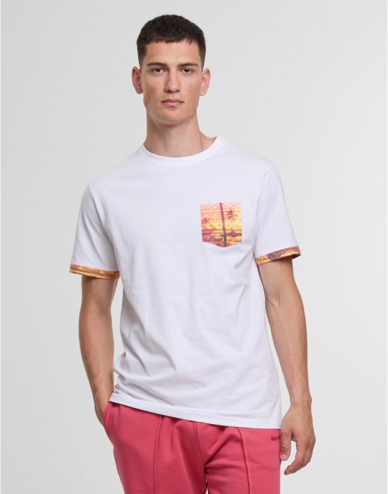 Тениска Just Rhyse Granada T-Shirt white XXL Тениска Just Rhyse Granada T-Shirt white XXL