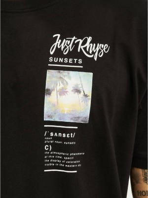 Тениска Just Rhyse Zoar T-Shirt black XXL Тениска Just Rhyse Zoar T-Shirt black XXL