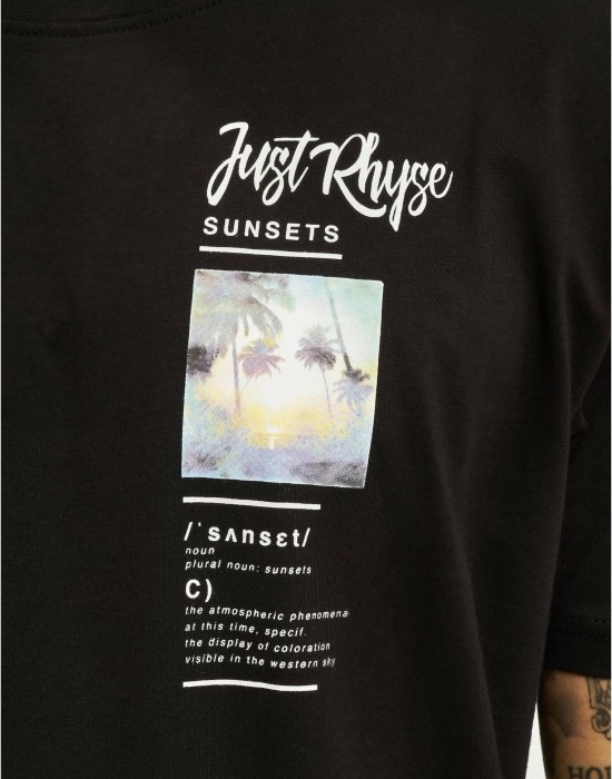 Тениска Just Rhyse Zoar T-Shirt black XXL Тениска Just Rhyse Zoar T-Shirt black XXL