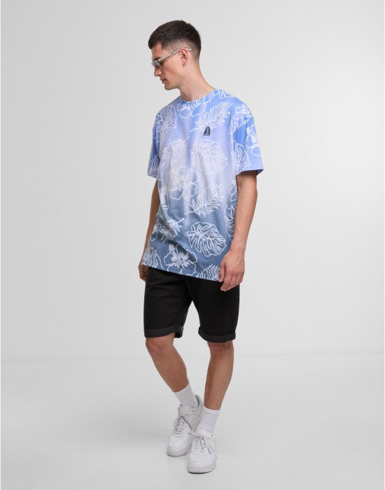 Тениска Just Rhyse WaveBounce T-Shirt blue XXL