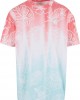 Тениска Just Rhyse WaveBounce T-Shirt mint/red XXL