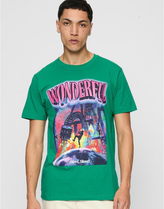 Тениска Wonderful Tee forest green XXL Тениска Wonderful Tee forest green XXL