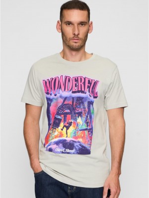 Тениска Wonderful Tee lightasphalt XXL Тениска Wonderful Tee lightasphalt XXL