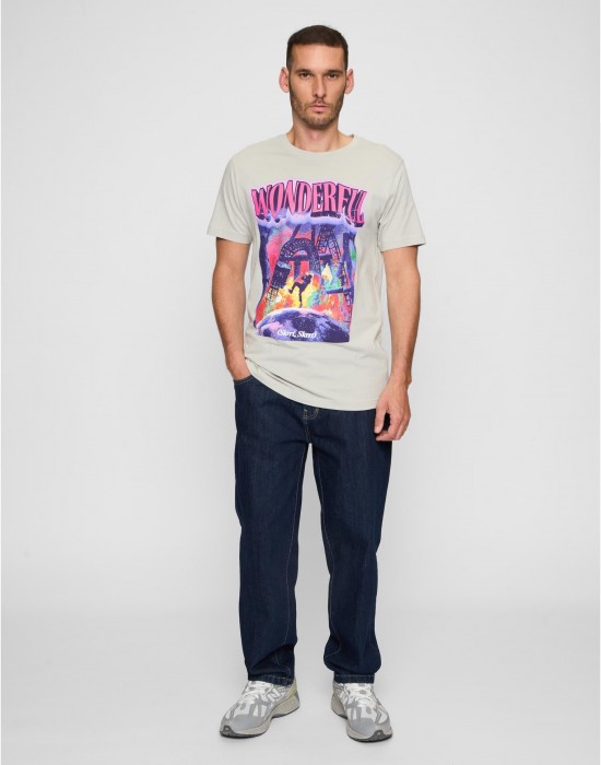 Тениска Wonderful Tee lightasphalt XXL