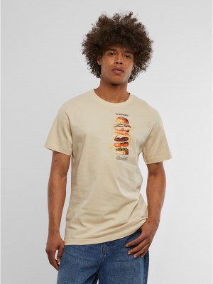 Тениска A Burger Tee sand XXL Тениска A Burger Tee sand XXL