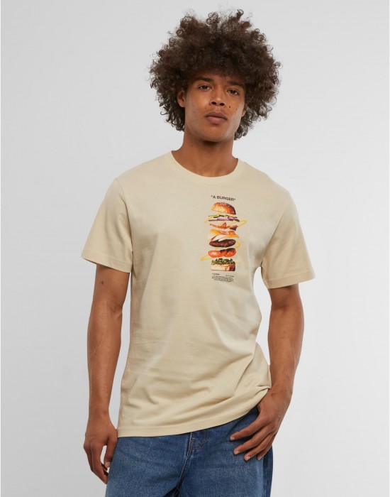 Тениска A Burger Tee sand XXL Тениска A Burger Tee sand XXL