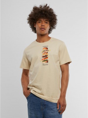 Тениска A Burger Tee sand XXL Тениска A Burger Tee sand XXL