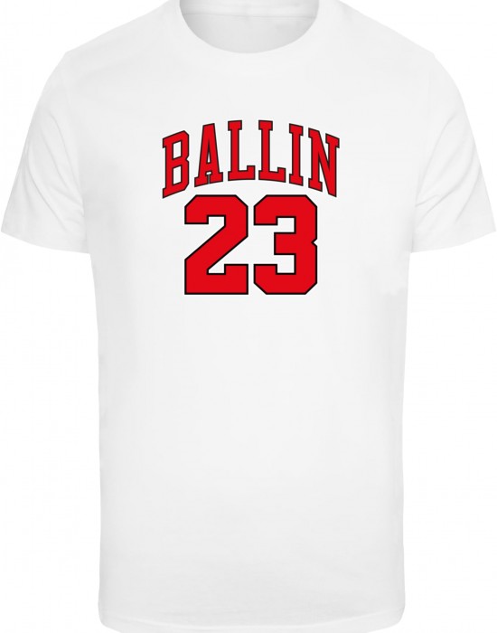 Тениска Ballin 23 T-Shirt Round Neck white XXL Тениска Ballin 23 T-Shirt Round Neck white XXL