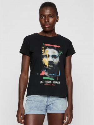 Тениска Ladies One Origin Human Tee black XXL