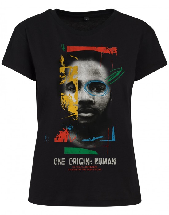 Тениска Ladies One Origin Human Tee black XXL