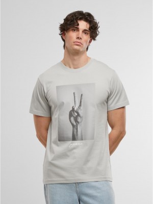 Тениска Peace Sign Tee lightasphalt XXL Тениска Peace Sign Tee lightasphalt XXL