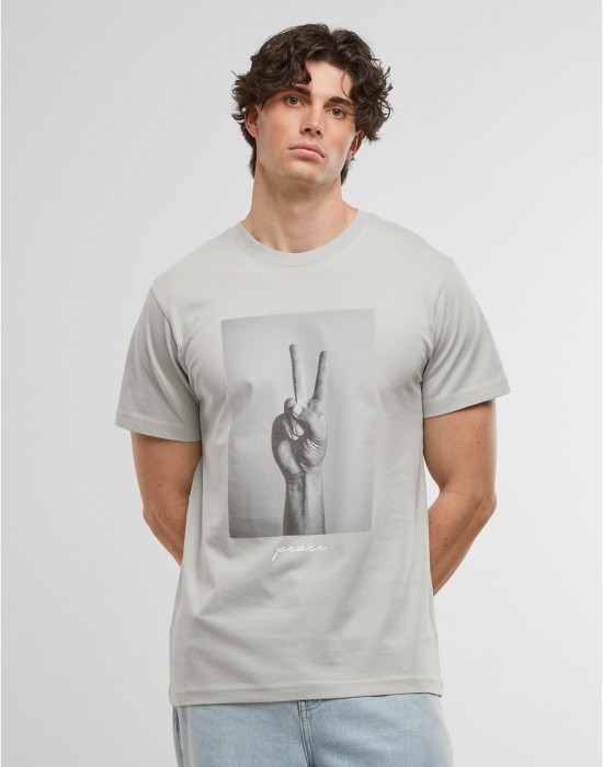 Тениска Peace Sign Tee lightasphalt XXL