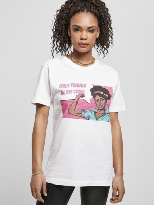 Тениска Ladies Only Female Tee white XS