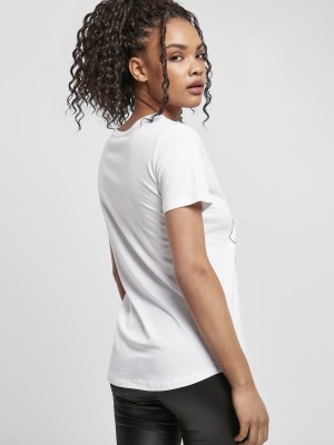 Тениска Ladies One Line Fit Tee white XS