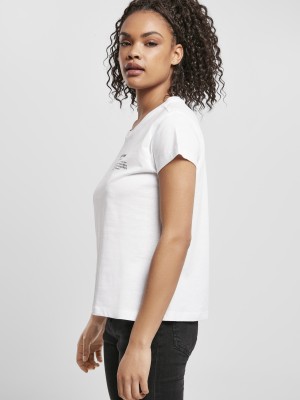 Тениска Ladies Self Love Box Tee white XS