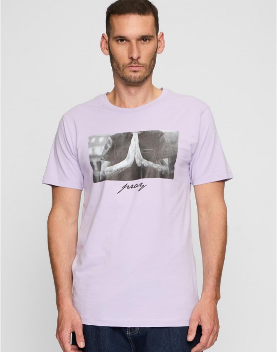 Тениска Pray Tee lilac XXL Тениска Pray Tee lilac XXL