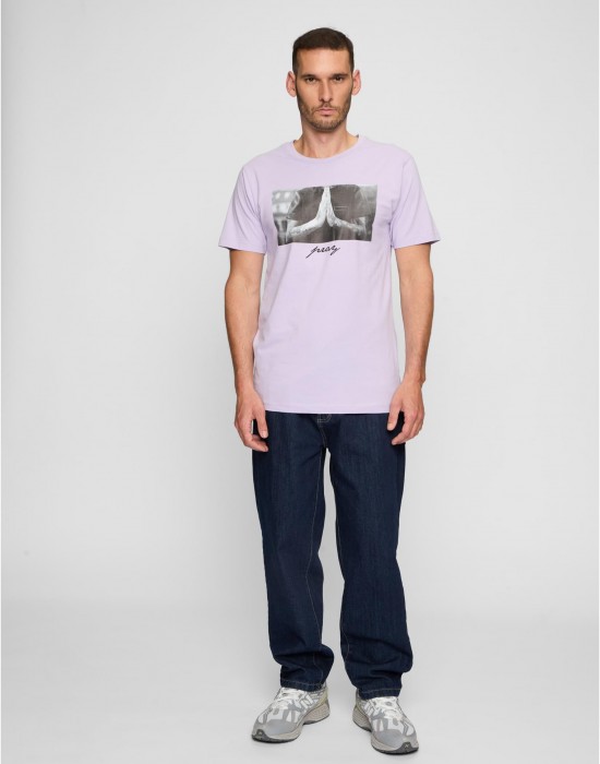 Тениска Pray Tee lilac XXL Тениска Pray Tee lilac XXL