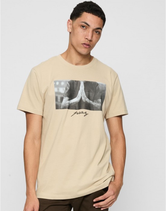 Тениска Pray Tee sand XXL Тениска Pray Tee sand XXL