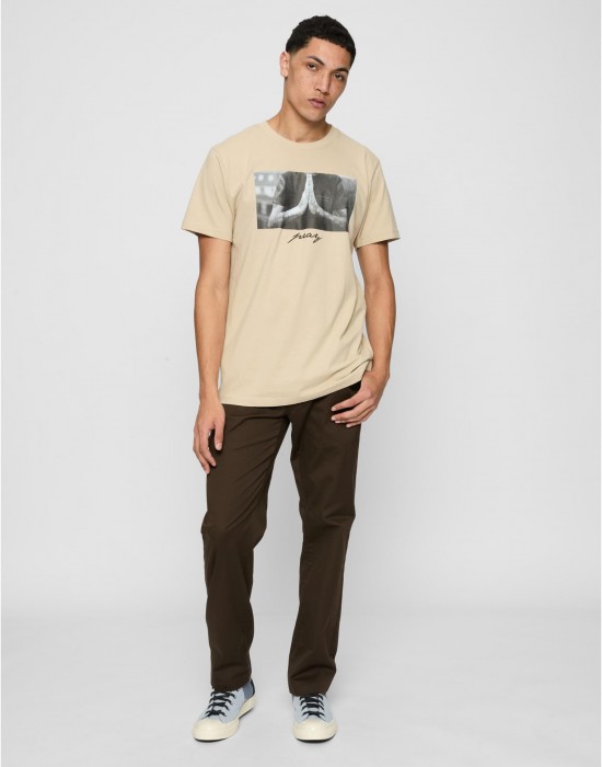 Тениска Pray Tee sand XXL Тениска Pray Tee sand XXL