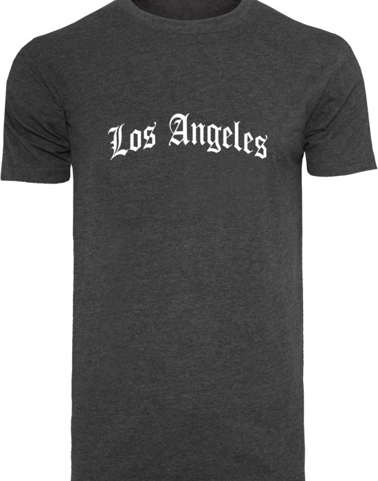 Тениска Los Angeles Wording Tee charcoal XXL Тениска Los Angeles Wording Tee charcoal XXL