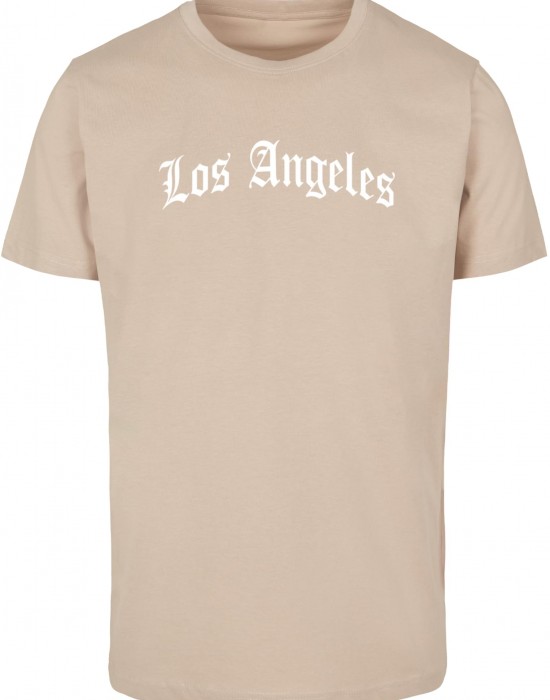Тениска Los Angeles Wording Tee sand XXL