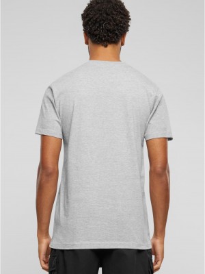 Тениска Los Angeles Wording Tee heather grey XXL