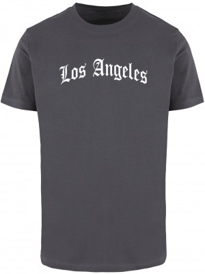 Тениска Los Angeles Wording Tee magnet XXL