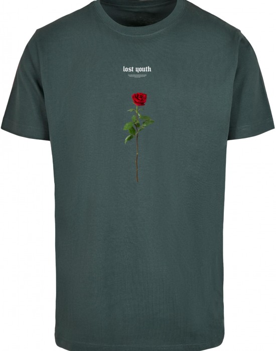 Тениска Lost Youth Rose Tee bottlegreen XXL