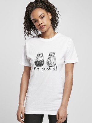 Тениска Ladies Push It Tee white XS