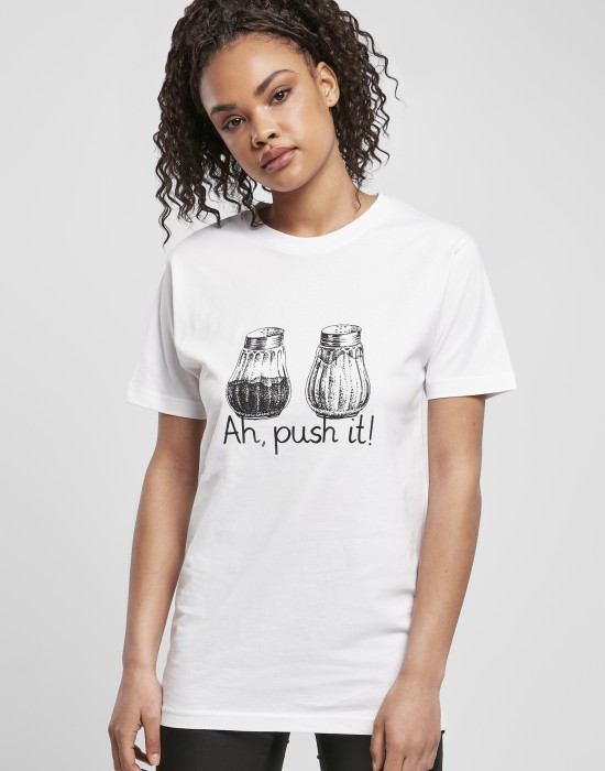 Тениска Ladies Push It Tee white XS