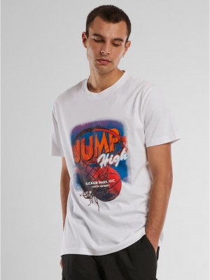 Тениска Jump High  Tee white XXL