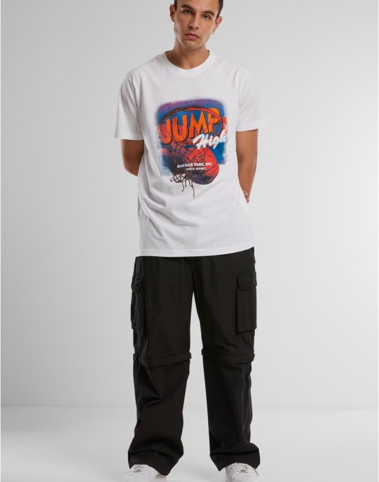 Тениска Jump High  Tee white XXL
