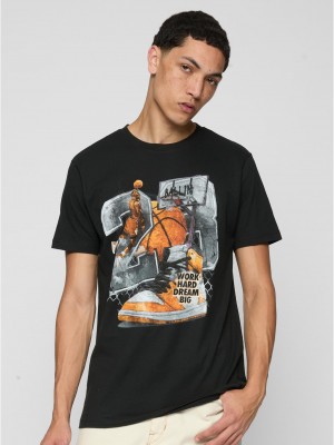 Тениска Vintage Ballin Tee black XXL