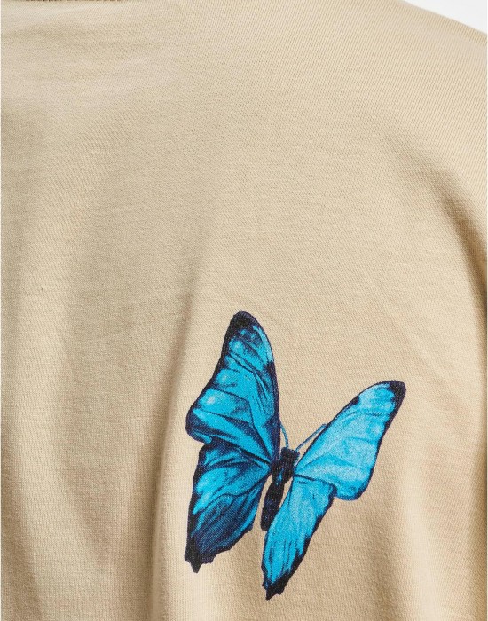 Тениска Le Papillon Oversize Tee sand XXL