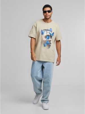 Тениска Le Papillon Oversize Tee wet sand XXL