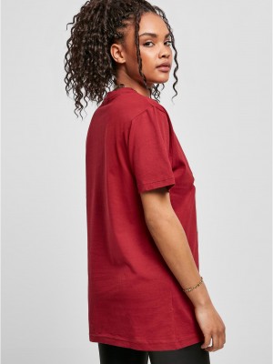 Тениска Ladies F#?KIT Tee burgundy XXL