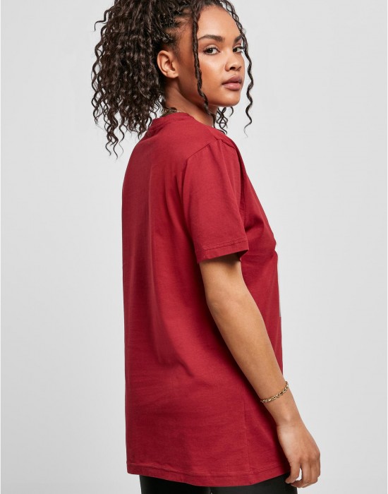 Тениска Ladies F#?KIT Tee burgundy XXL