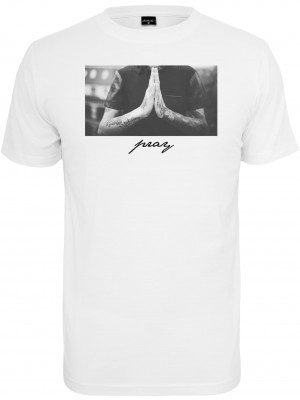 Тениска Ladies Pray Tee white XXL