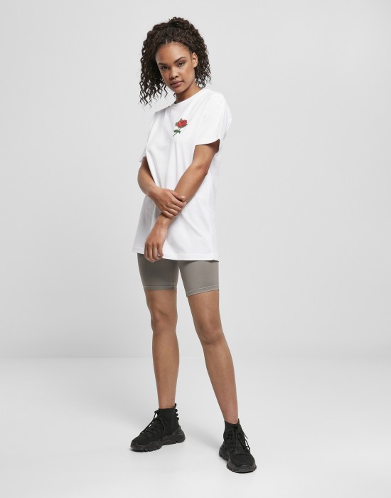 Тениска Ladies Rose Tee white XXL