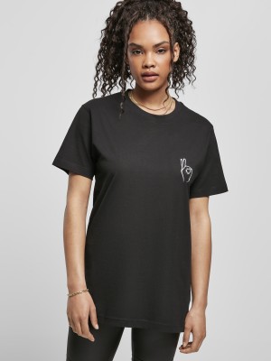 Тениска Ladies Easy Tee black XXL