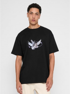 Тениска Vive la Liberte Oversize Tee black XXL