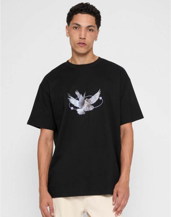 Тениска Vive la Liberte Oversize Tee black XXL