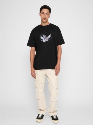 Тениска Vive la Liberte Oversize Tee black XXL