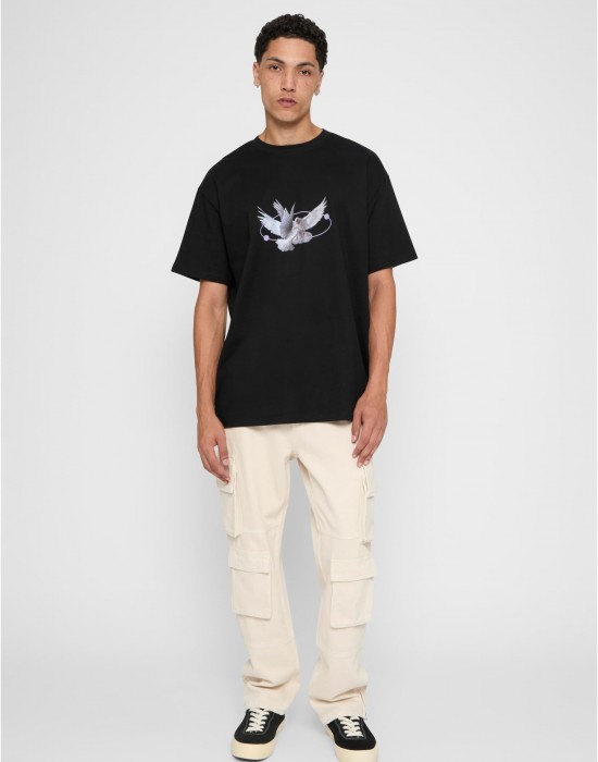 Тениска Vive la Liberte Oversize Tee black XXL