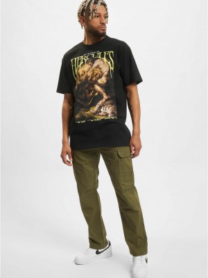 Тениска Hercules Oversize Tee black XXL