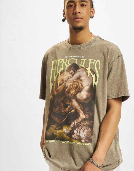 Тениска Hercules Oversize Tee darkkhaki XXL